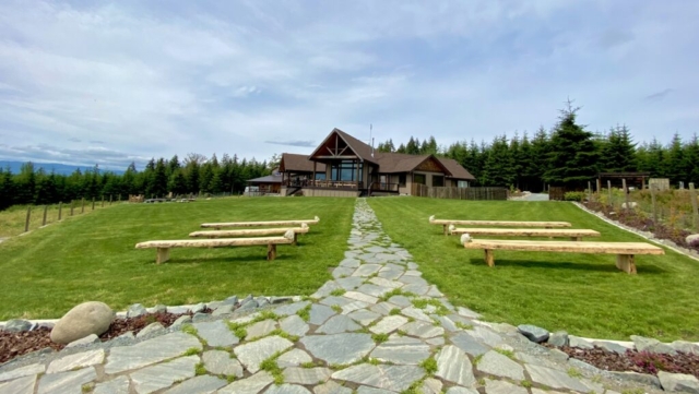 Back View of Lodge from Ceremony Area