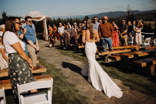 Bride Down the Aisle